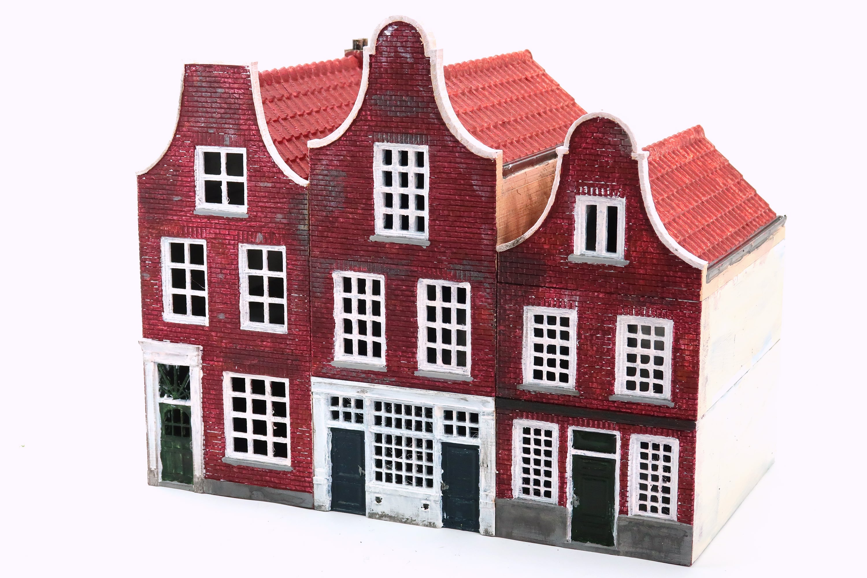 Dutch Destroyed Block A Market Garden - Wwiied05 - 1/56 28mm 1/72 20mm