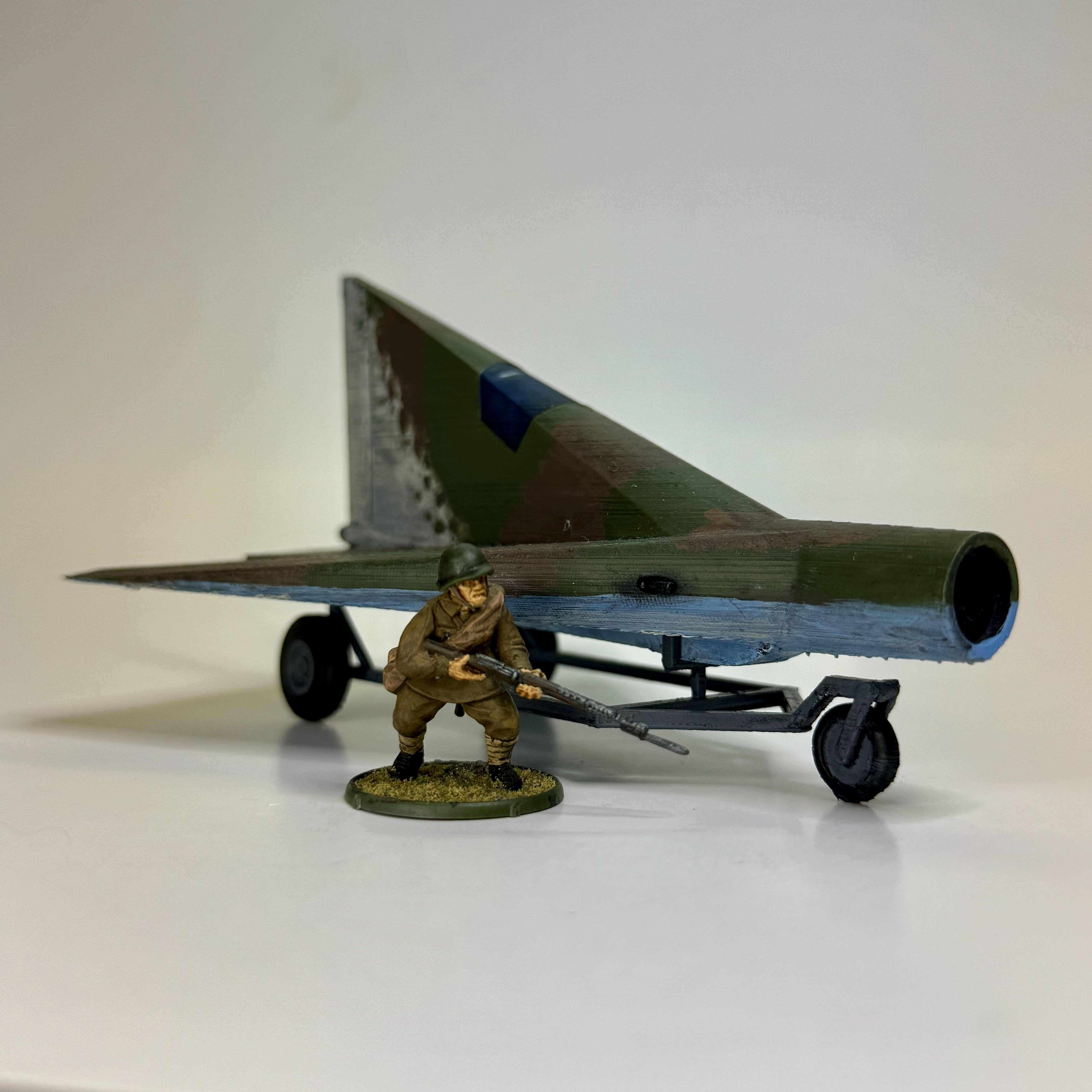 Lippisch P.13a - German Experimental Interceptor by Panzer of the