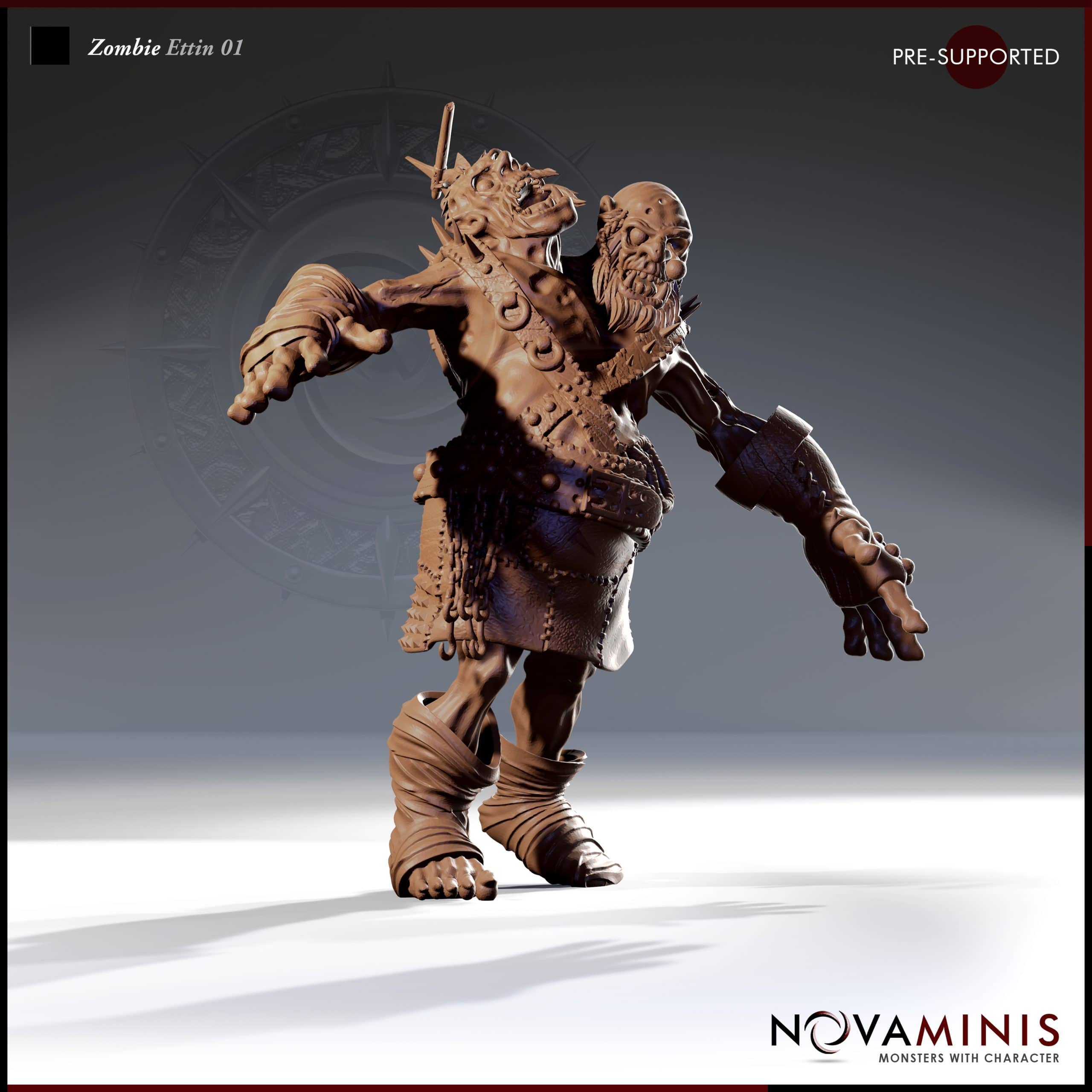 Zombie Ettin 01 by NovaMinis - MiniHoarder