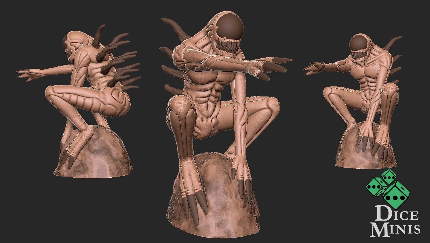Nothic by 3 Dice Minis - MiniHoarder