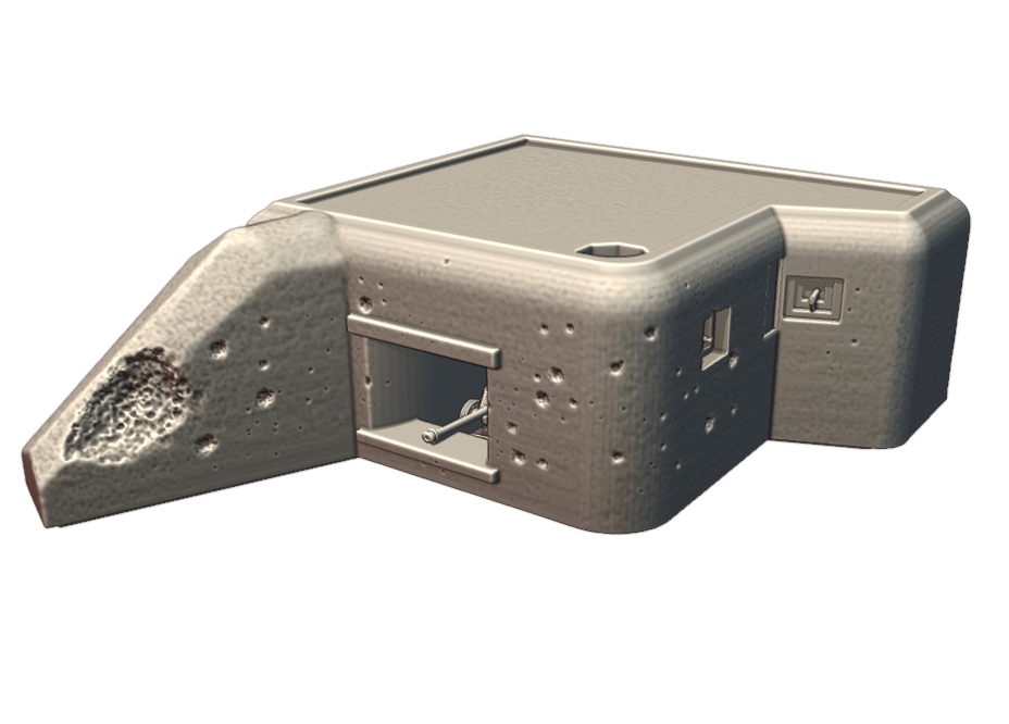 Obus Miniature 7.5cm Sprgr Patr 39 Avec Container – Maquette Dragon 1/35