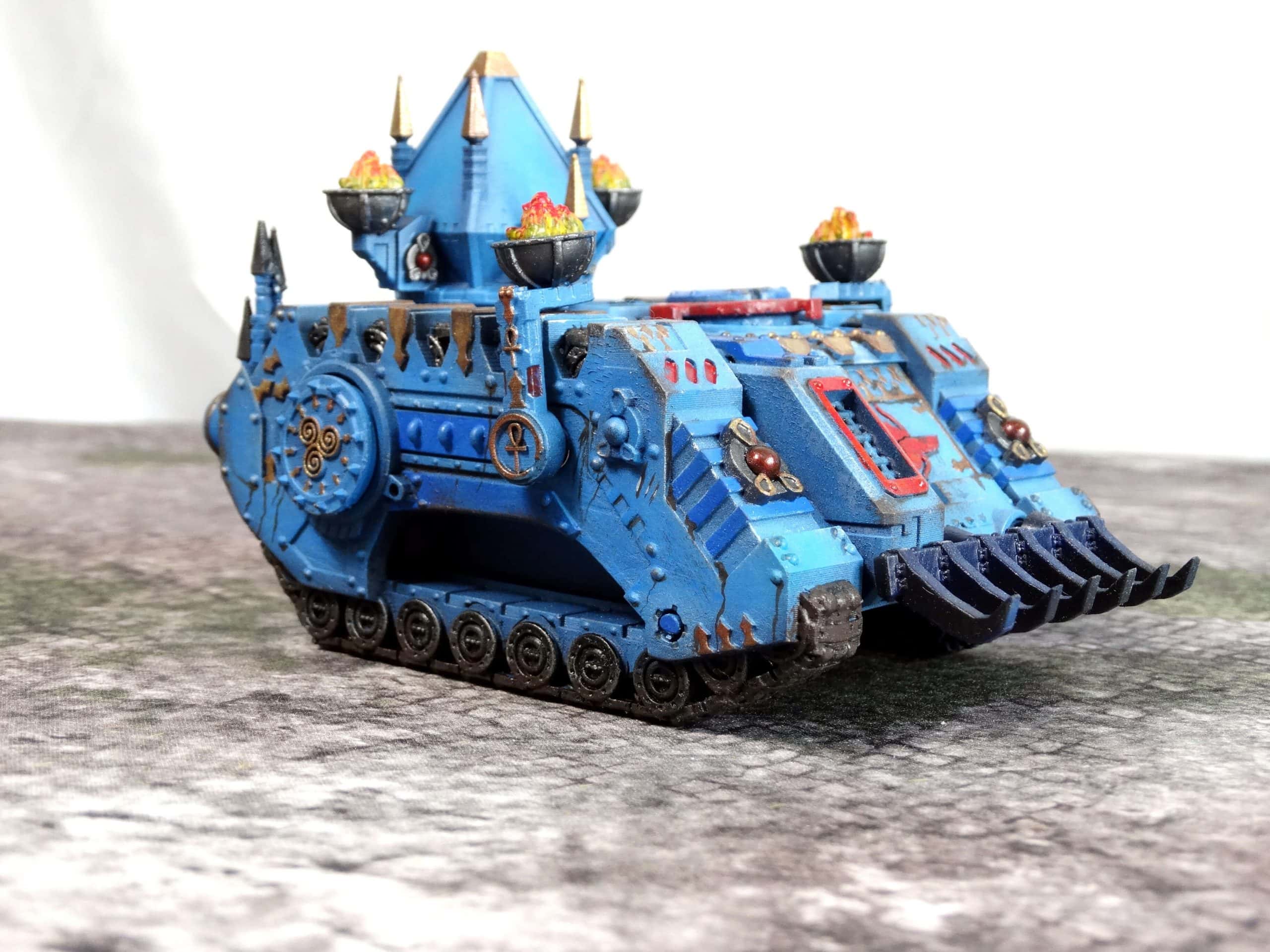 APC / Tank with ancient Egyptian sci fi variant by Mystic Pigeon Gaming ...