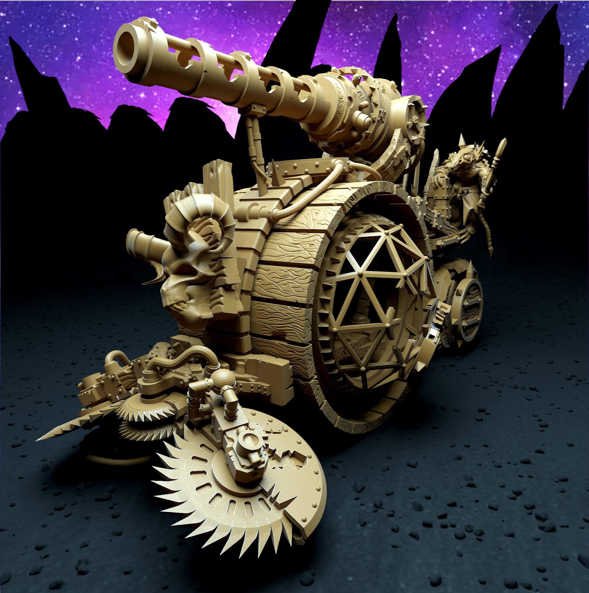 Ratkin Wheels of Doom by Mystic Pigeon Gaming - MiniHoarder