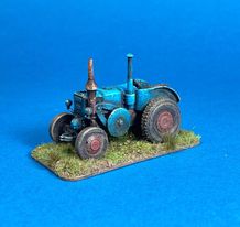 Miniart 1:24 Lanz Bulldog D8506 Tractor With Roof 1949 – Kit Maquette MA24010