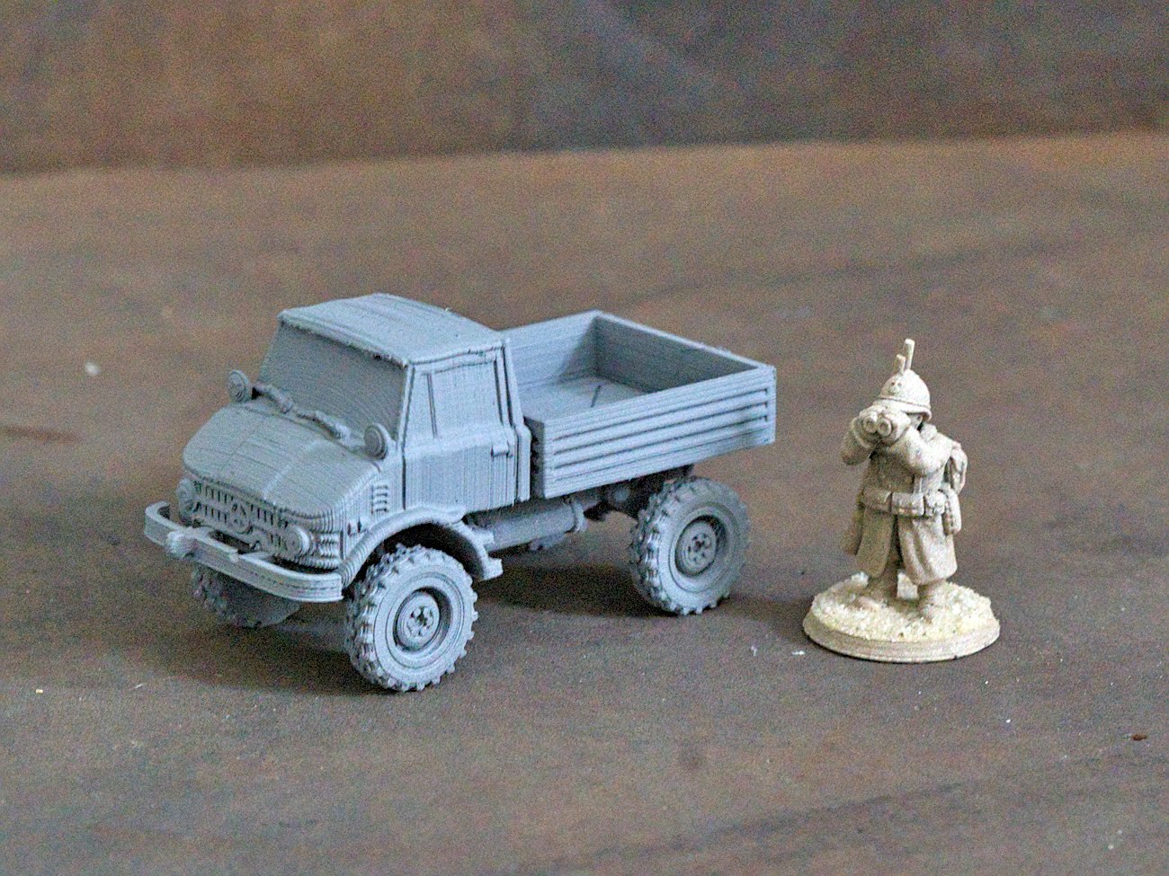 模型 Unimog 404/406 easy print by Windham Graves Models - Wargaming3D