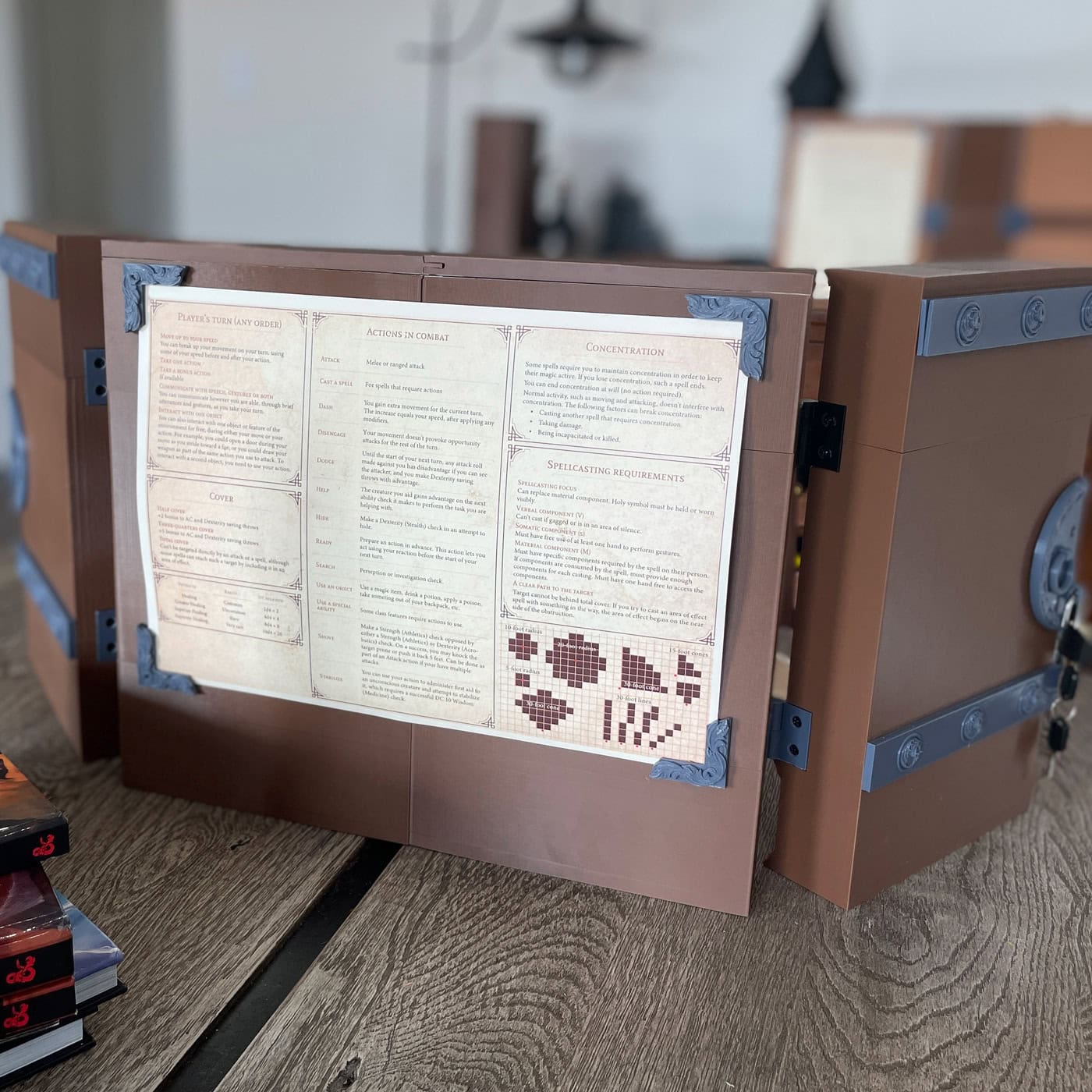 DM Inventory: Miniature Display / Small DM Screen by Gracewindale Mini ...