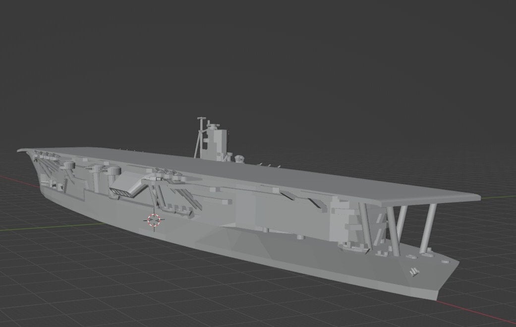 IJN Akagi Aircraft Carrier by Allan's Corner - Wargaming3D