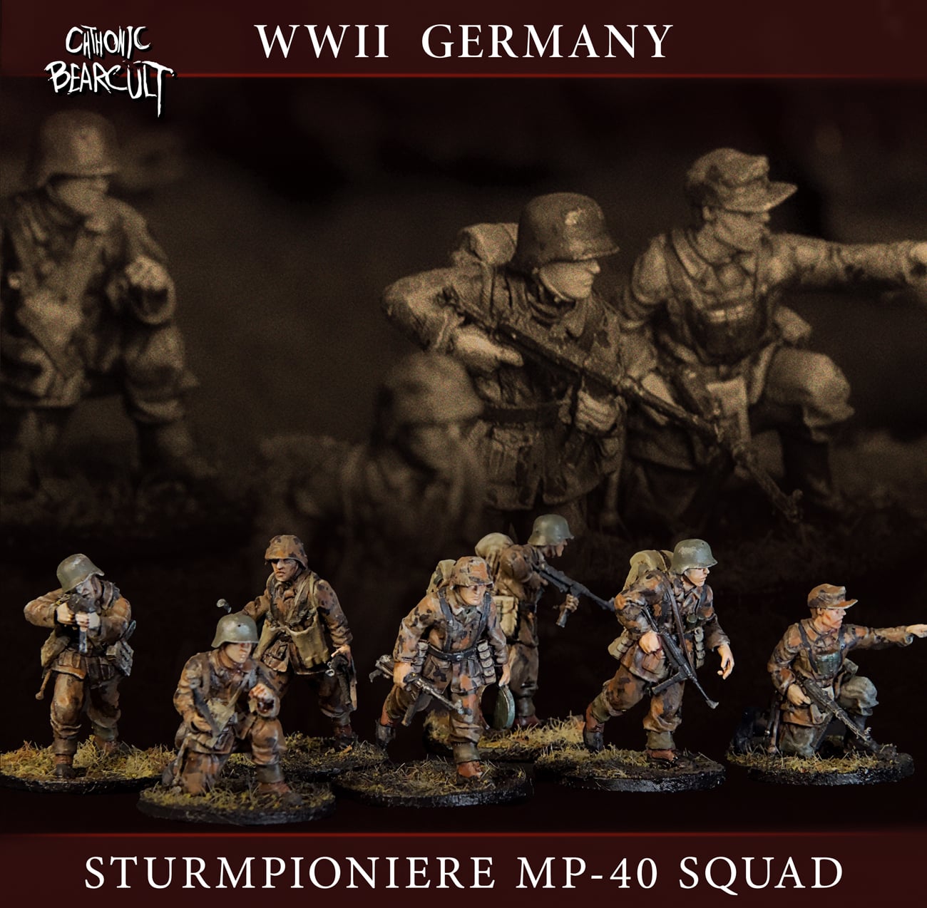 GER Assault Pioneers with MP-40 SMG by Chthonic Bearcult