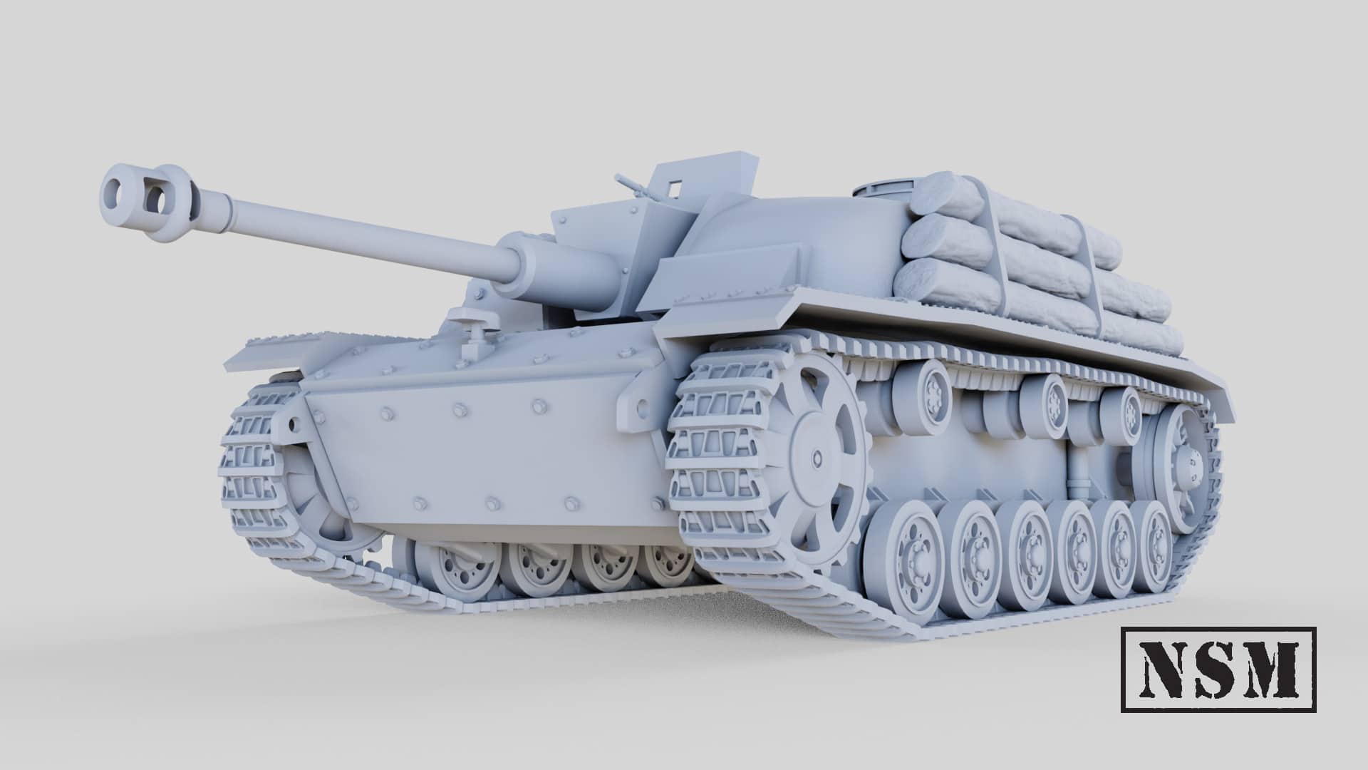 Stug III G 'Sturmi' by Night Sky Miniatures - Wargaming3D