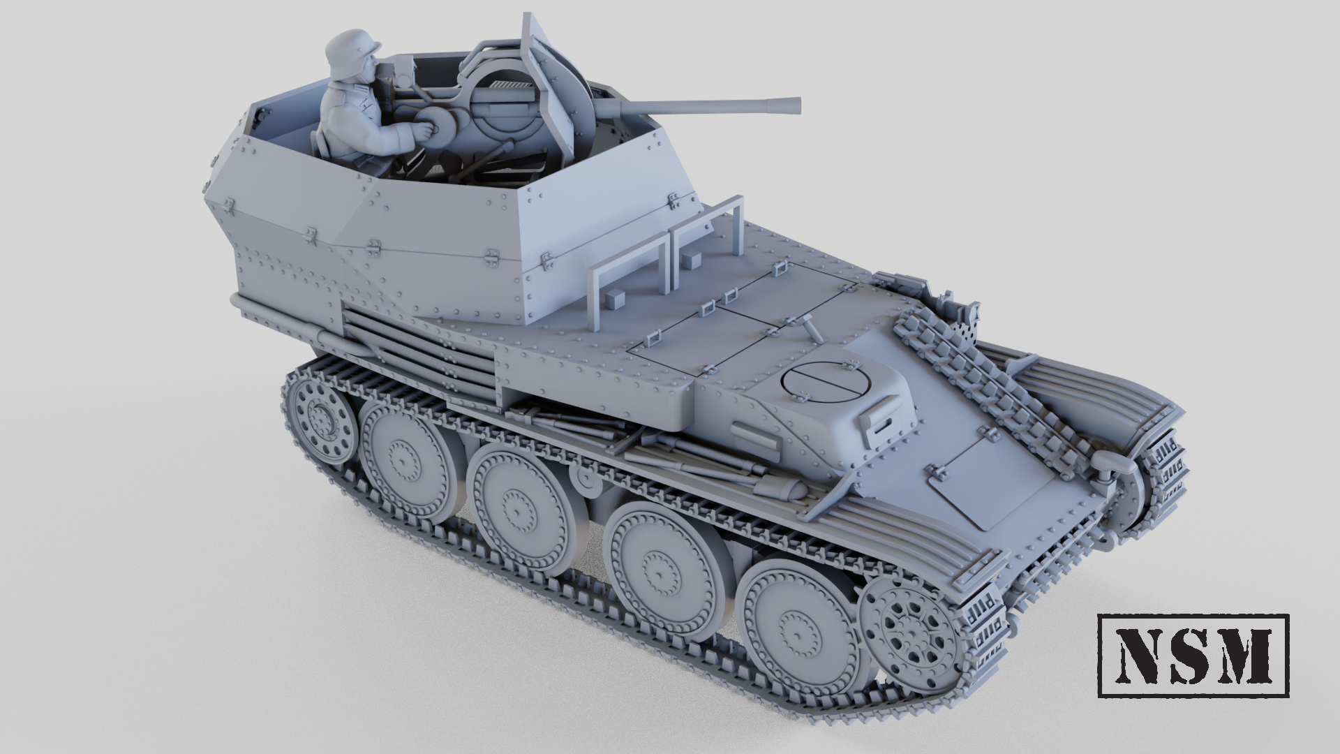 鉄道模型 SDX Sd.Kfz 251/22 D型 w/7.5cm pak40 対戦車自走砲 パックワーゲン