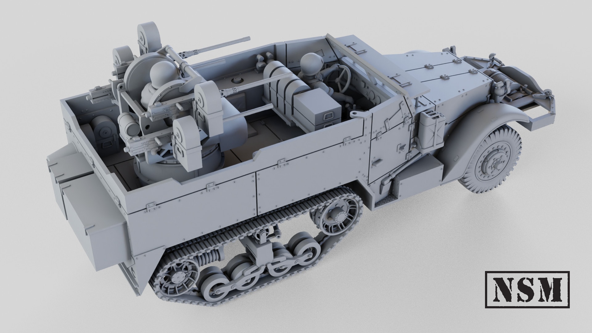 M15 GMC Halftrack (US)