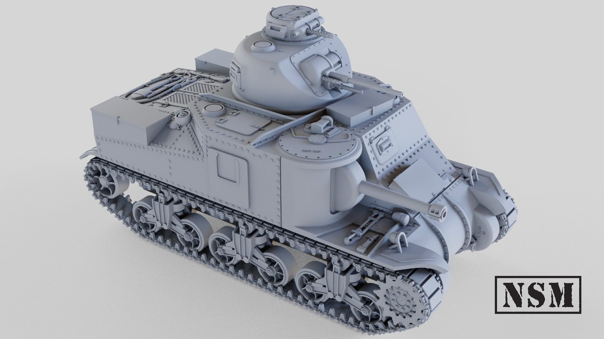 Sd.Kfz 251/9 D 'Stummel' by Night Sky Miniatures - Wargaming3D