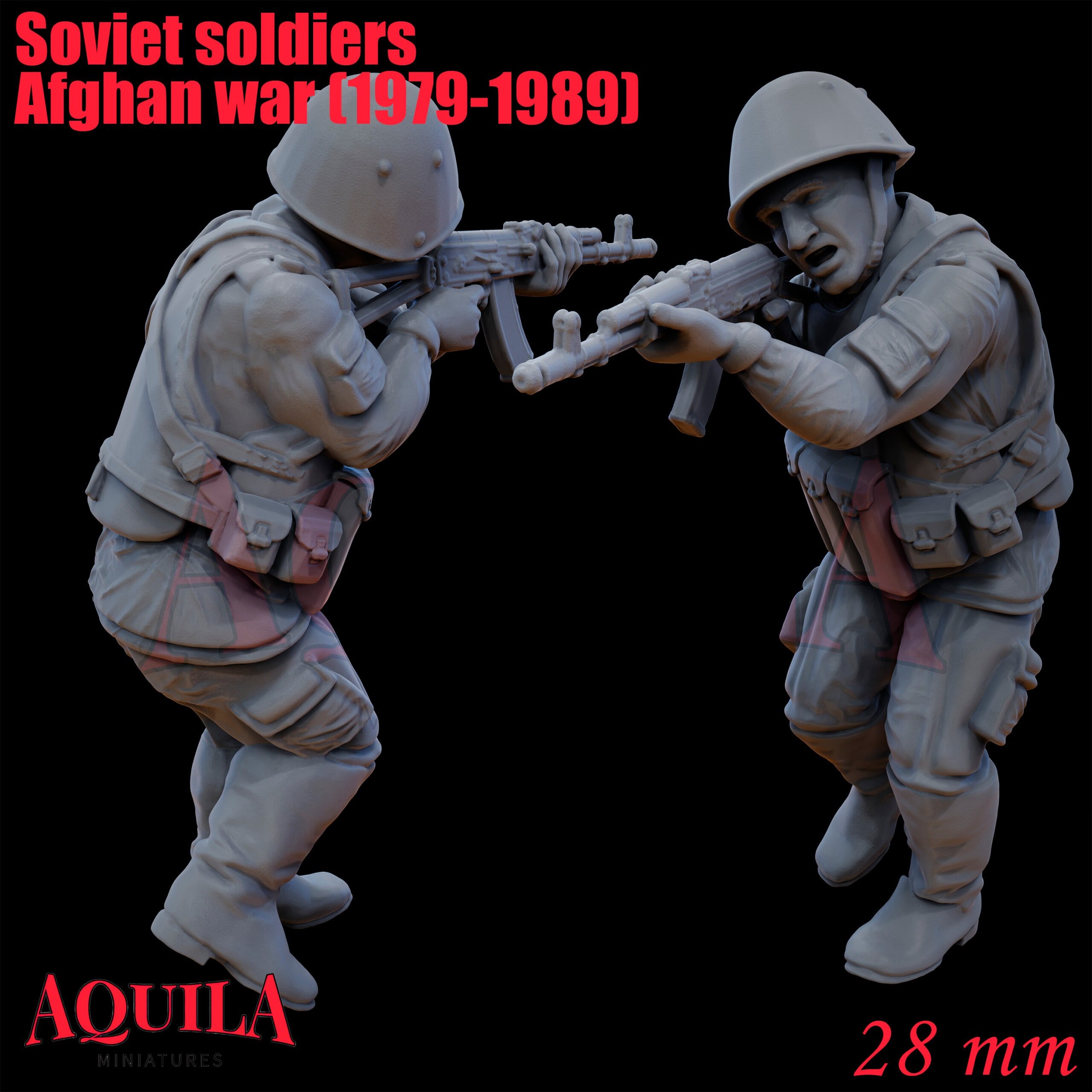 Soviet soldier. Afghan War (1979-1989) by AQUILA - Wargaming3D