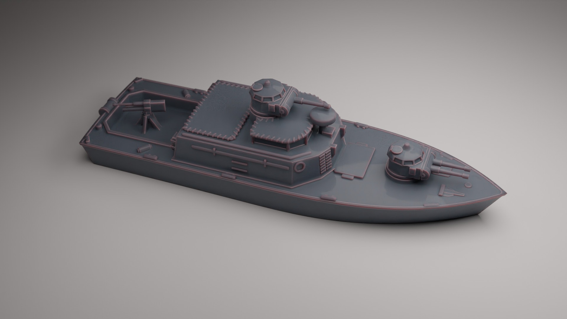 ASSAULT SUPPORT PATROL BOAT VIETNAM by Guaro3d - Wargaming3D