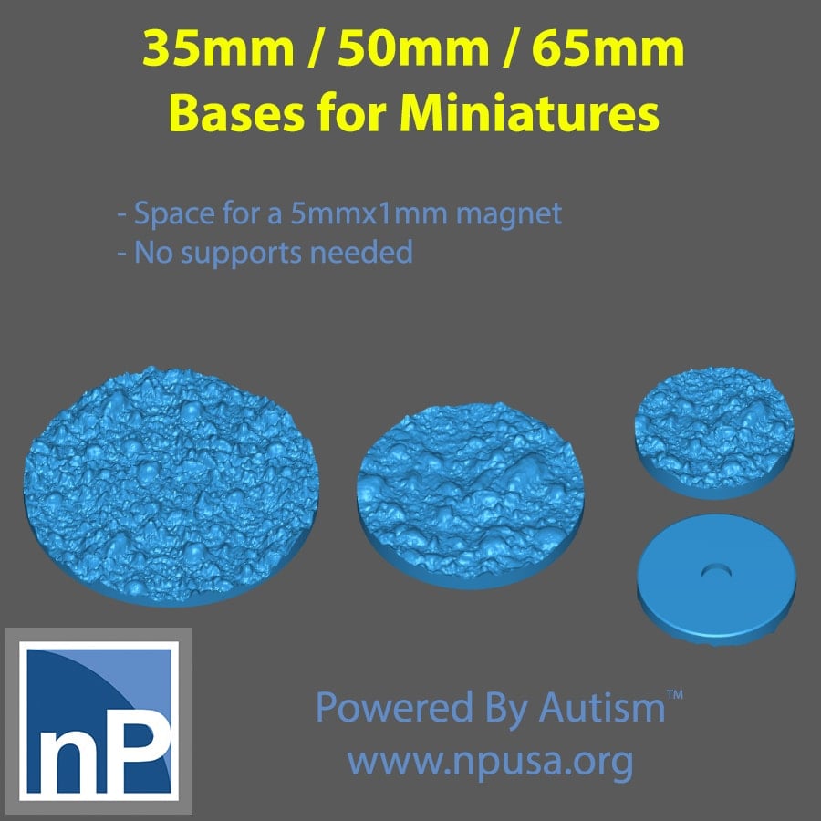 Bases for Modern / SciFi / Super-Hero Miniature Games by nonPareil ...