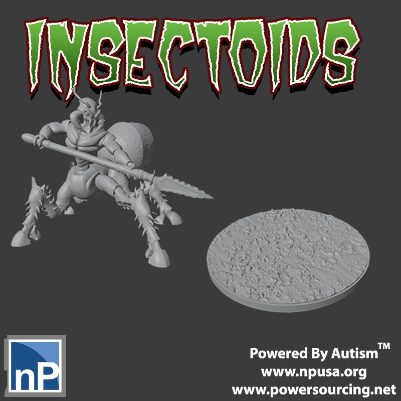 Insectoid Warrior by nonPareil Institute / PowerSourcing - MiniHoarder