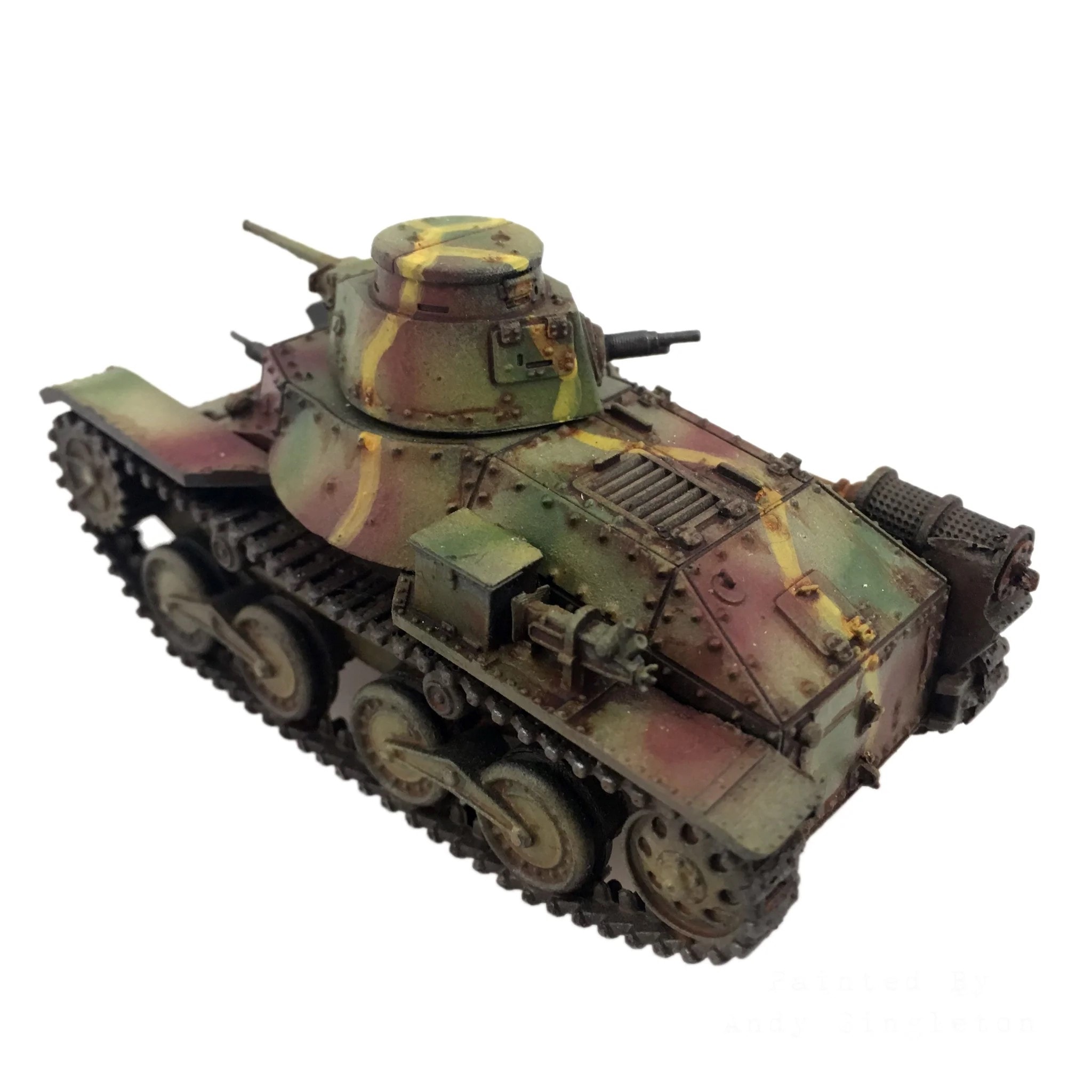 Japanese Type 95 Ha Go by Trenchworx - Wargaming3D