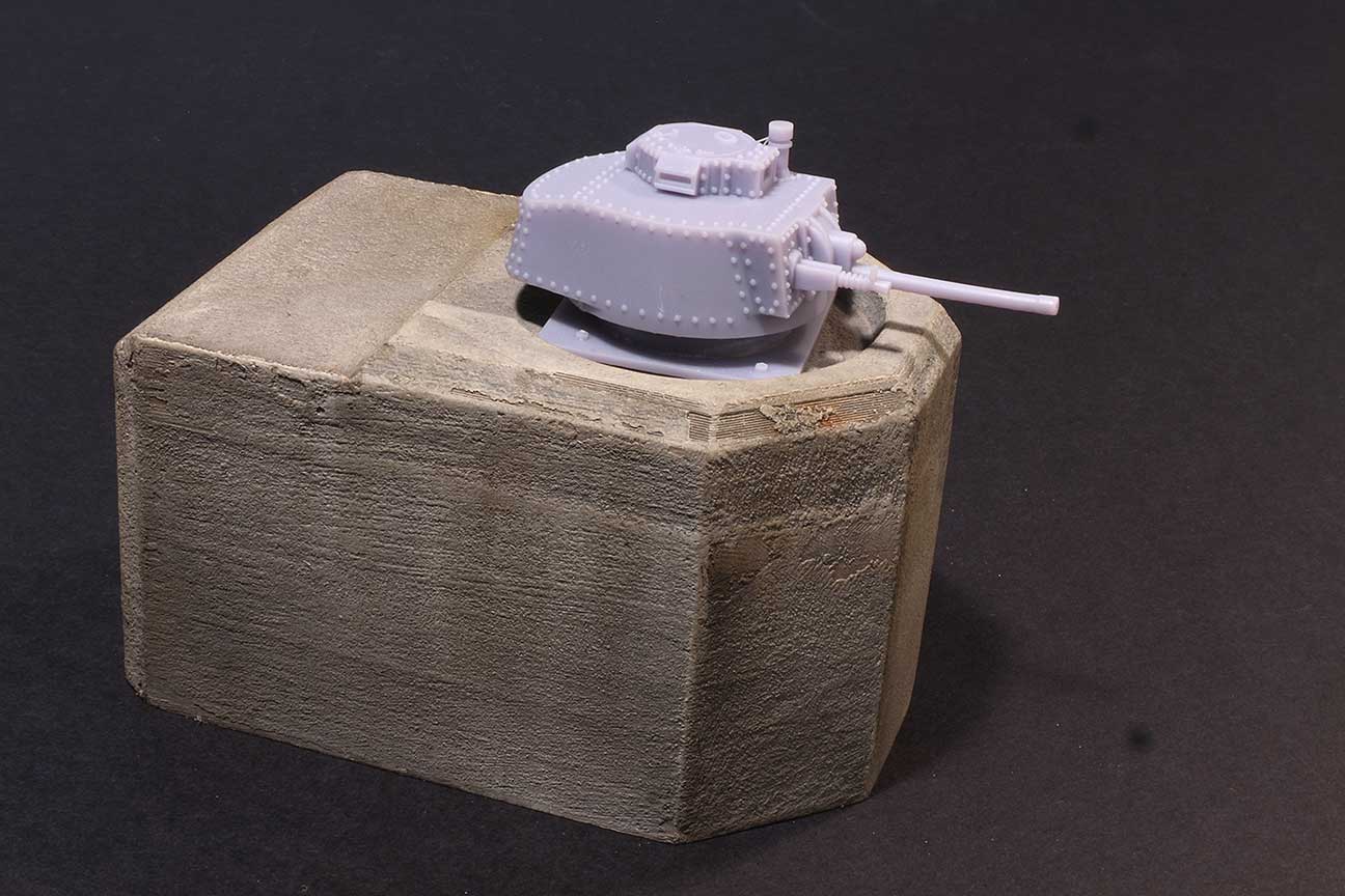 Atlantikwall Bunker Regelbau 656 – 3D-Gedrukte WWII