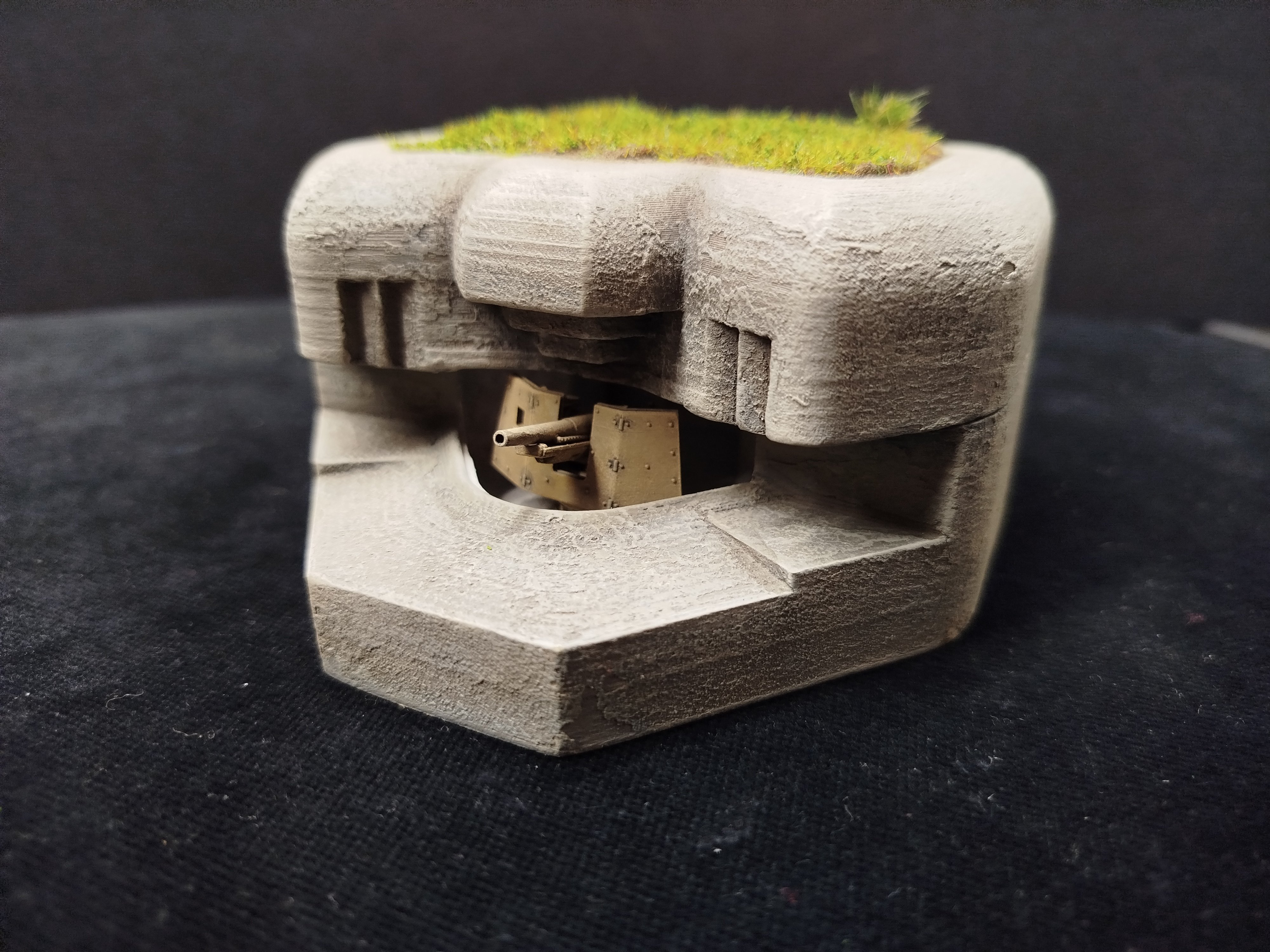 WW2 D-Day Atlantic Wall German Bunker - Vf58c “tobruk” for machine
