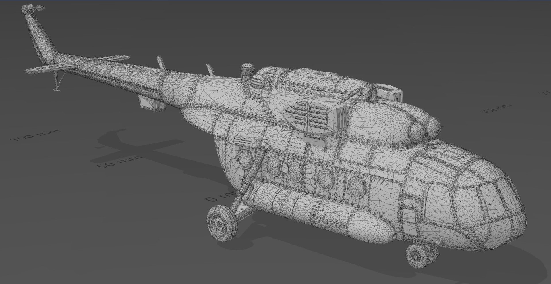 1/35 大！Mil Mi-8MT/Mi-17 Hip-H プラモデル Mi-17 HIP H Helicopter 1/35 Trumpeter