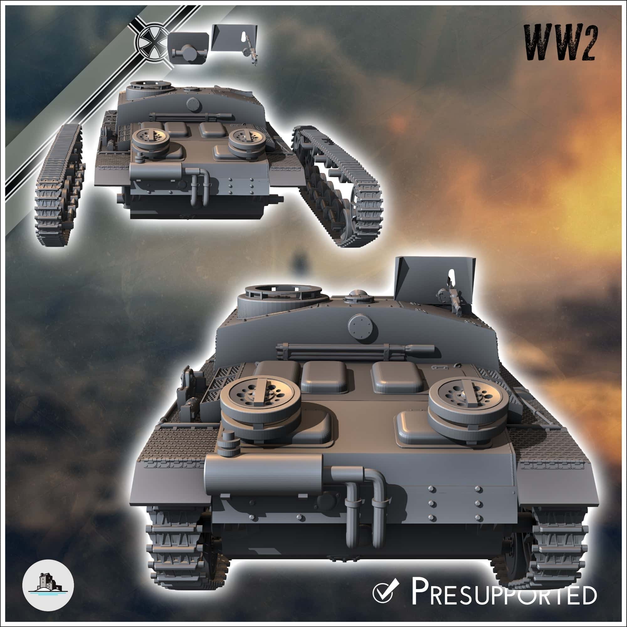 Sturmgeschutz StuG III Ausf. G 1943 Sturmi mid production (Sd.Kfz. 142 ...