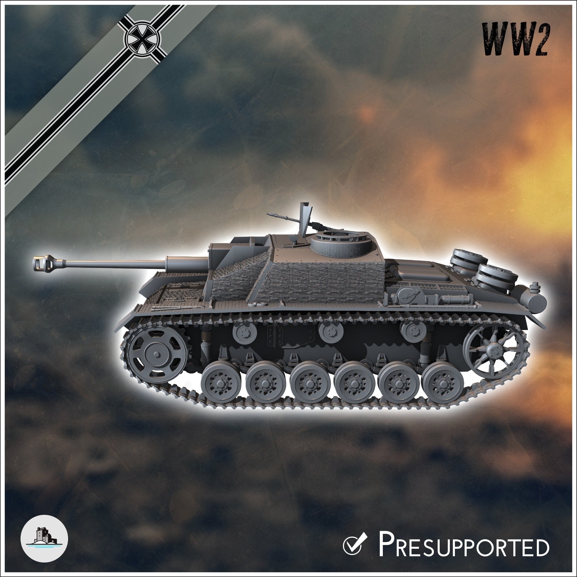 Sturmgeschutz StuG III Ausf. G 1943 Sturmi mid production (Sd.Kfz. 142 ...