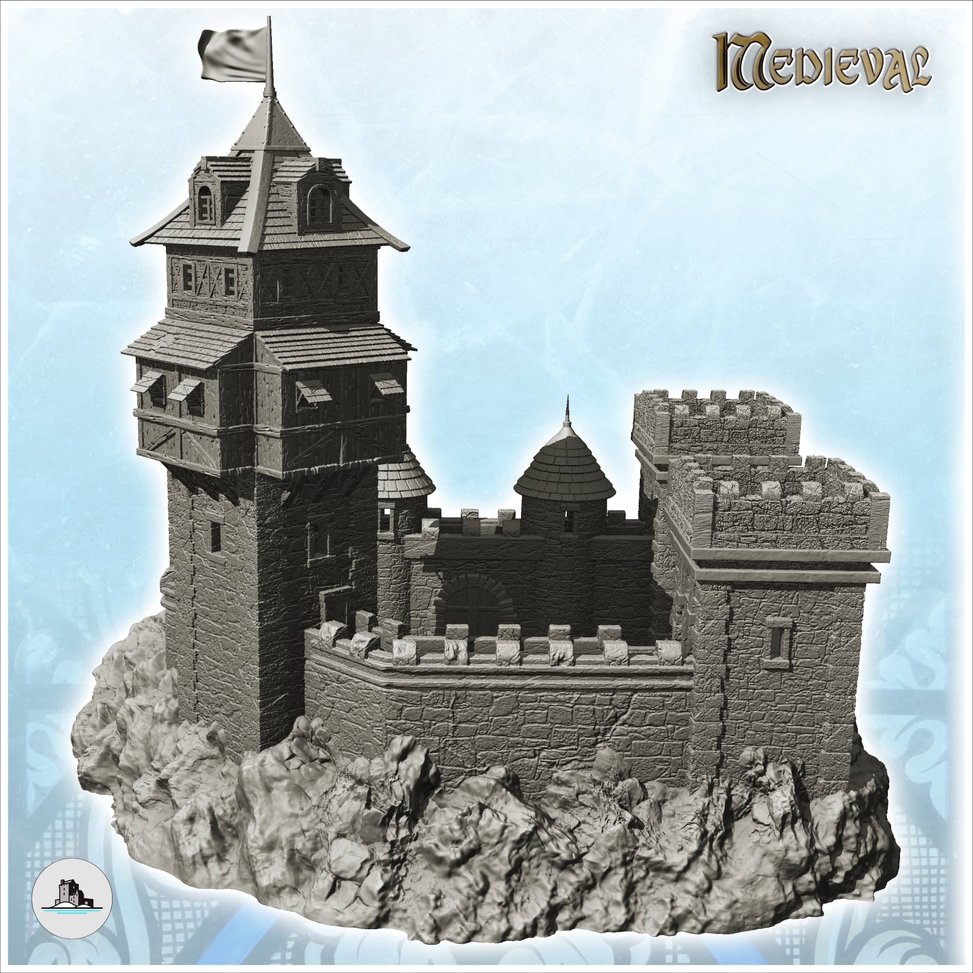 リリパットレーン305☆CLAYPOTTS CASTLE Lilliput Lane Claypotts Castle | eBay