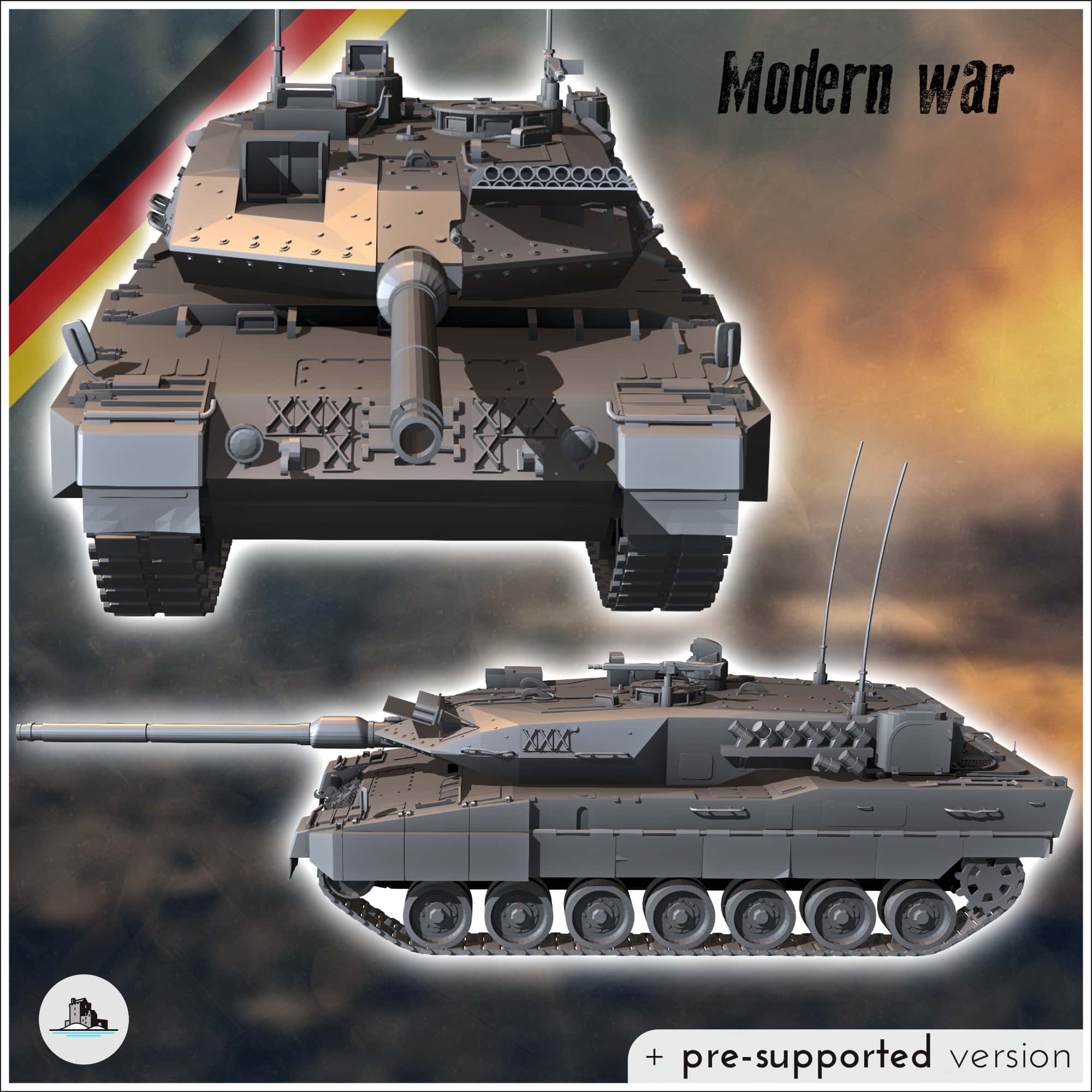 Leopard 2 A7V German Main Battle Tank |TAMIYA|35387| 1:35 Leopard 2 A7V German Main Battle Tank |TAMIYA|35387| 1:35