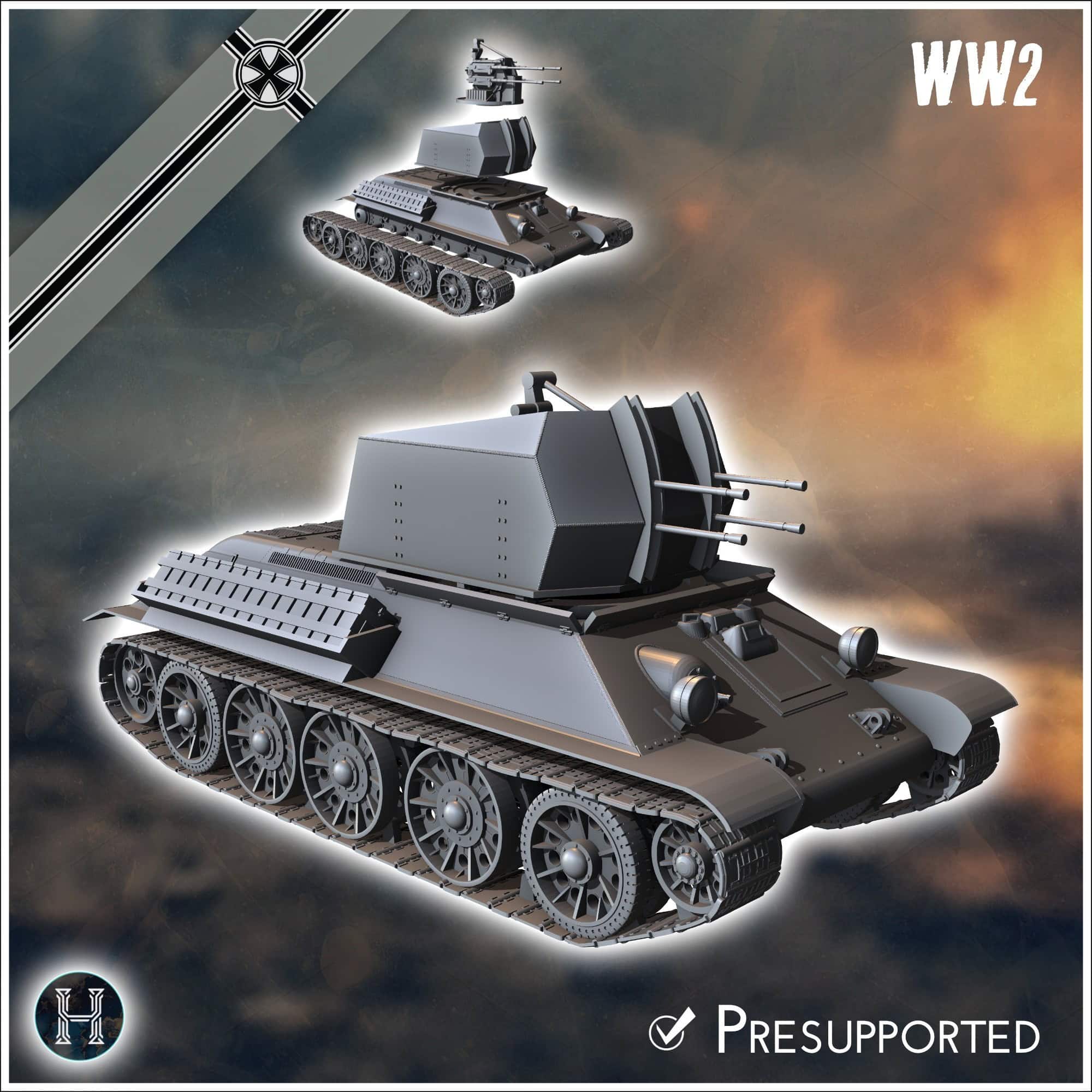 Russian tanks pack No. 1 (T-34 and variants) by Hartolia