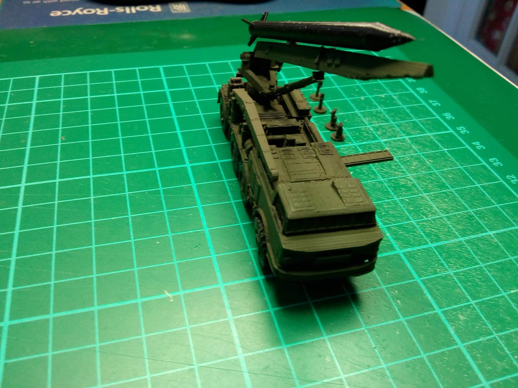 Russian 9P113 TEL w/9M21 Rocket of 9K52 Luna-M Short-range