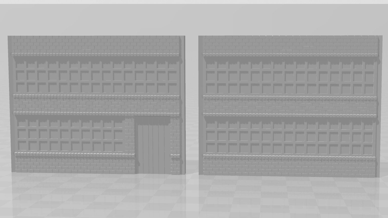 Modular Industrial Building Large Long Windows by 18Charlie - MiniHoarder