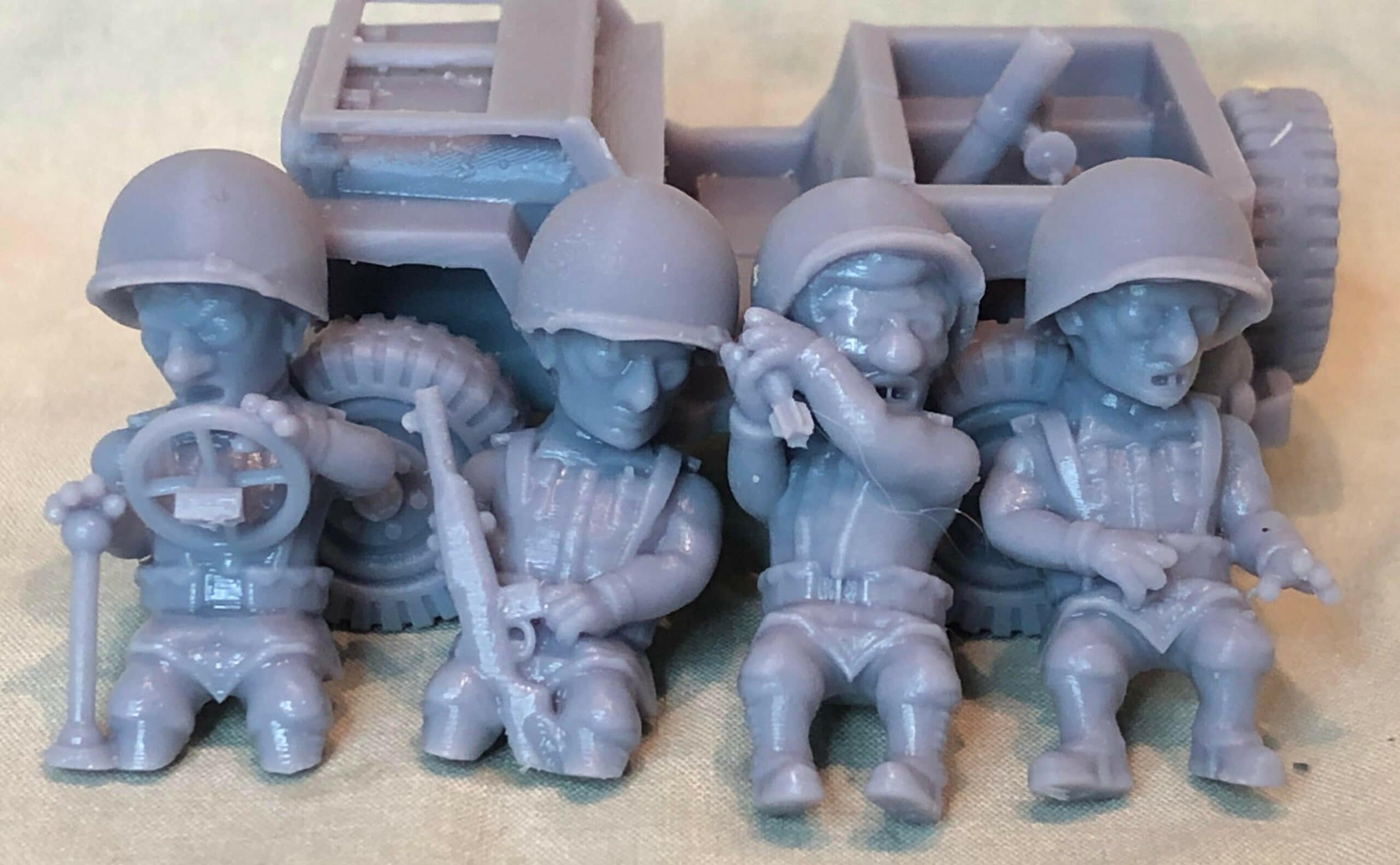 ToonKrieg American Mortar Jeep by 18Charlie - Wargaming3D