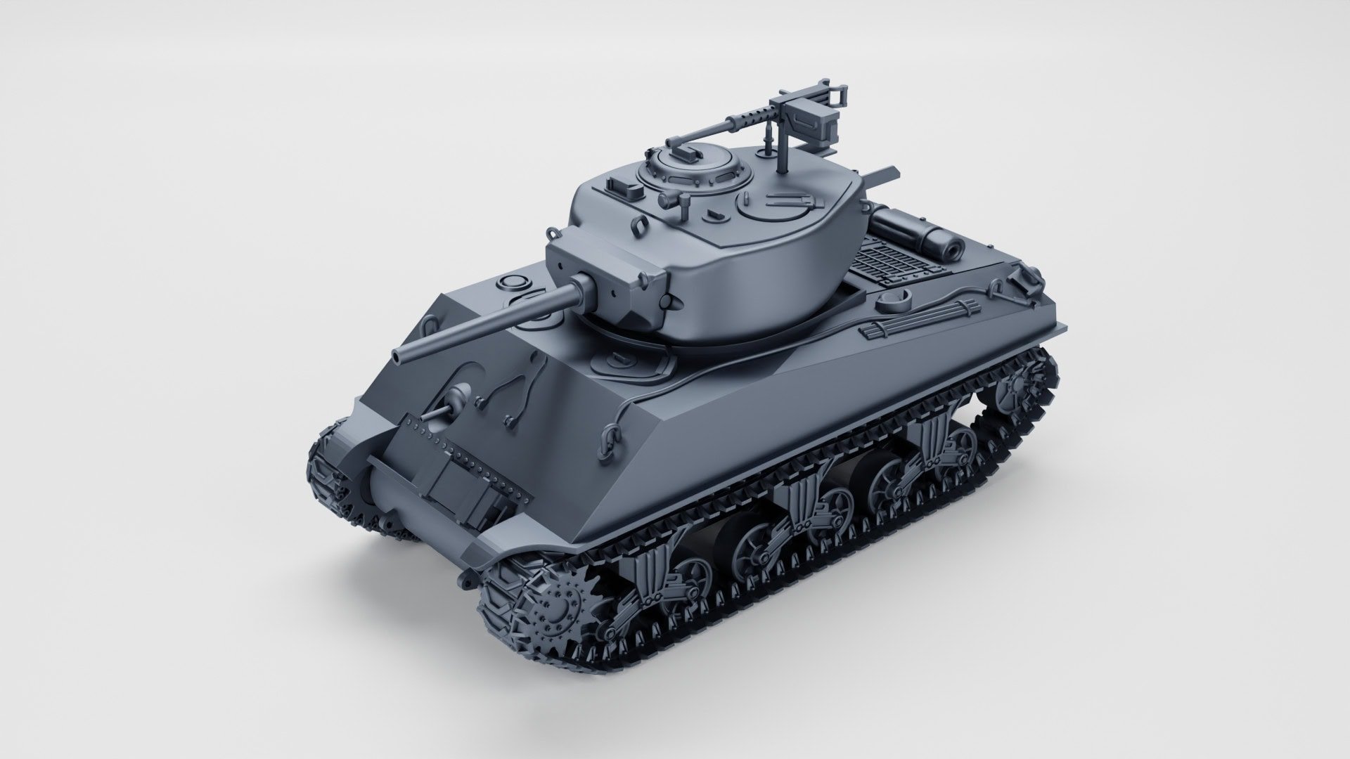 Sherman M4A3E2 Jumbo Cobra King (US, WW2) by Wargame3D