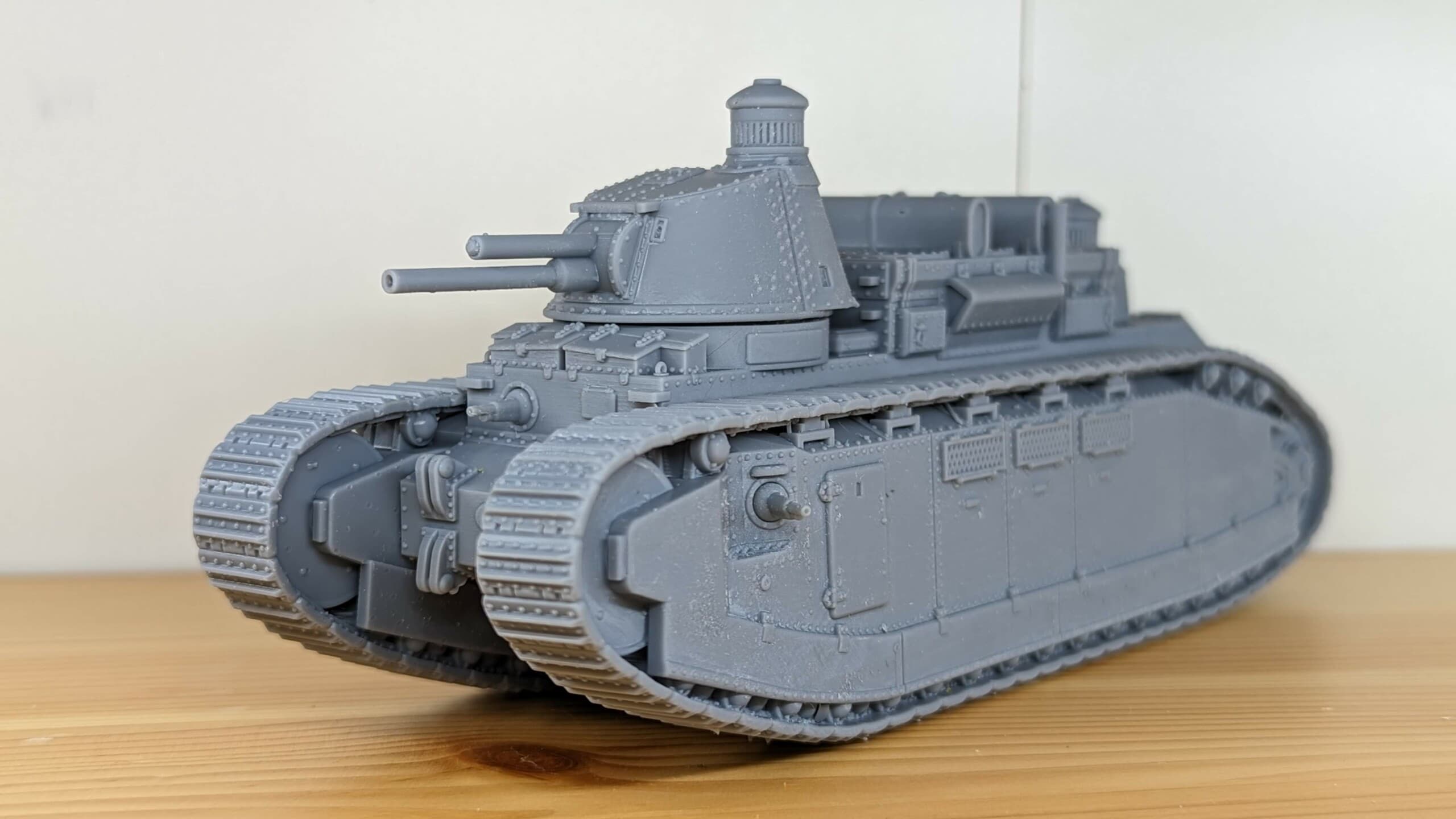 Super Heavy Tank Char 2C + Char 2C Normandie version (France, WW2) by ...