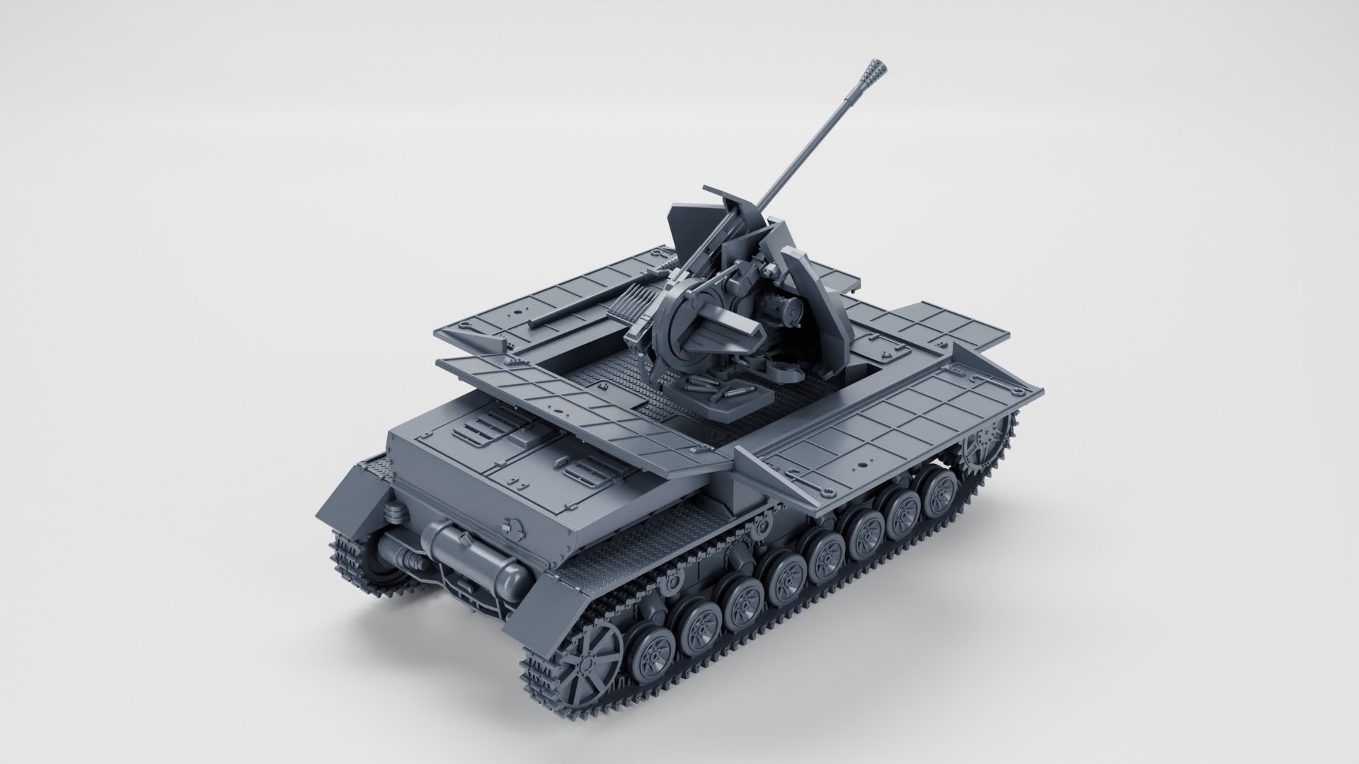 Flakpanzer IV Möbelwagen from 1944 - All PYRENEES Flakpanzer IV Möbelwagen from 1944 - All PYRENEES