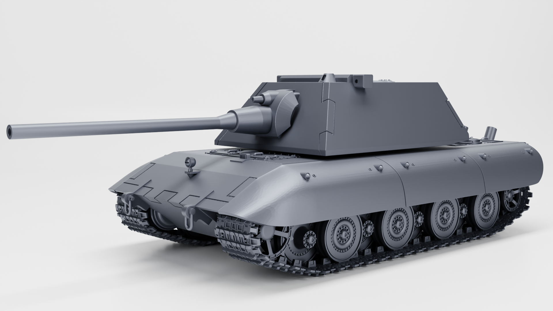 トイガン Tank hunter T13 B2 (Belgium, Interwar+WW2) by Wargame3D - Wargaming3D