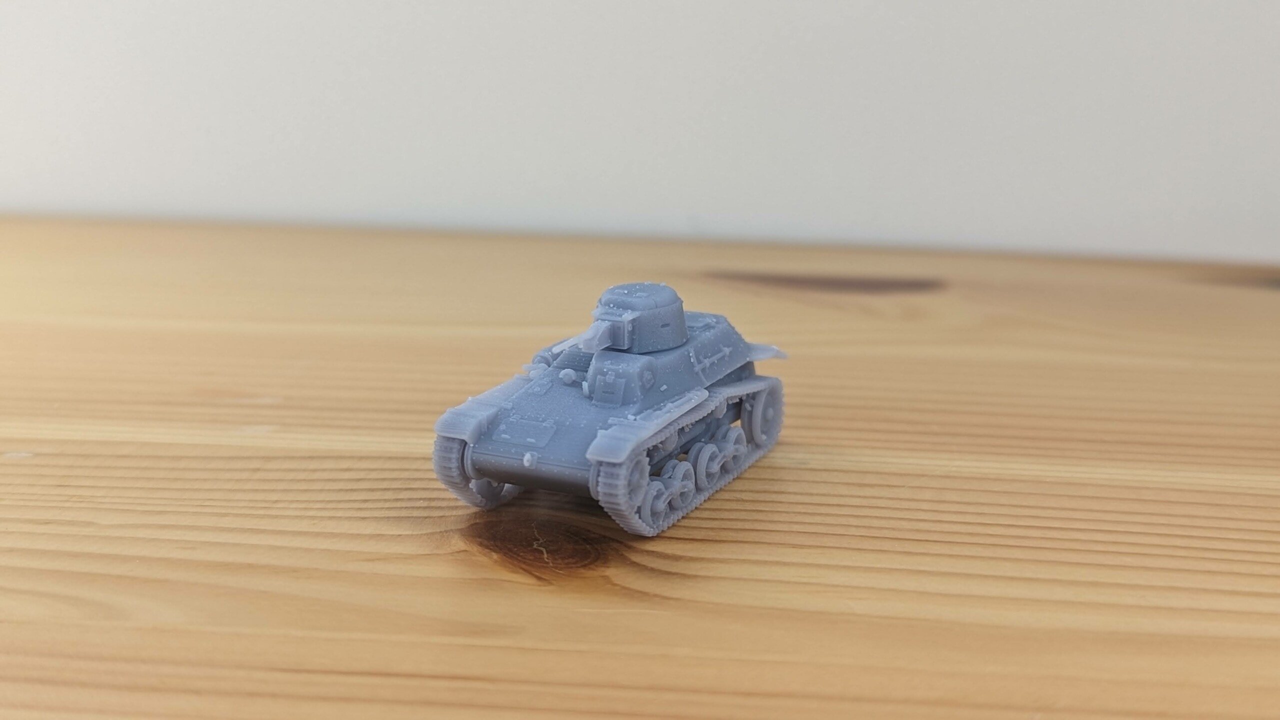 Type 97 Te-Ke Tankette + 2 Tankmen (Japan, WW2) by Wargame3D