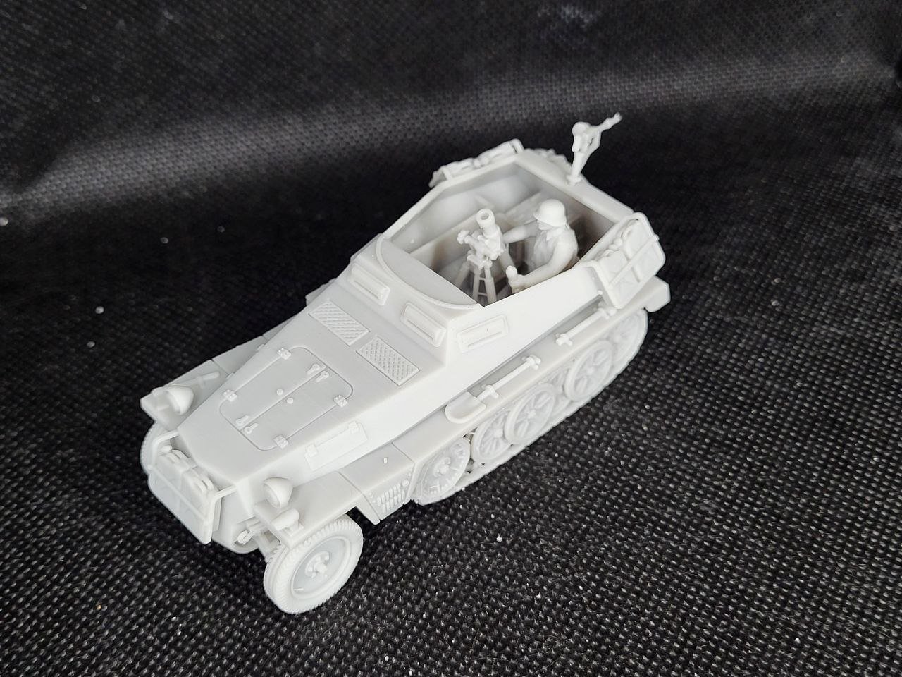 Half-track Sd.Kfz.250/7 - 8cm Granatwerfer (mortar carrier