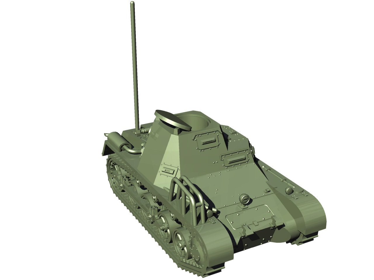 PzKpfw I Kleiner Panzerbefehlwagen I (Sd.Kfz. 265), 3 in 1