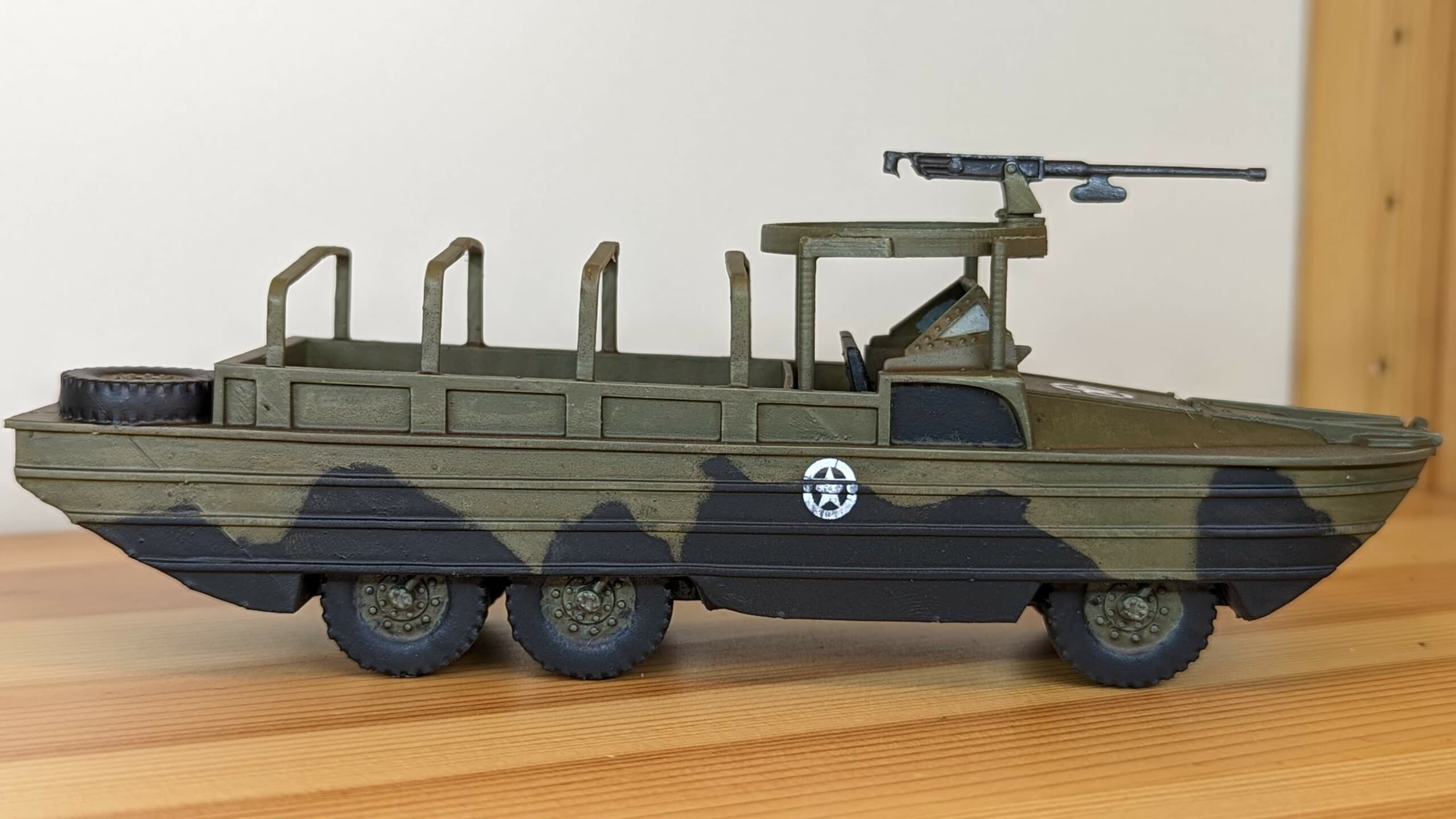 Solido 1/50 GMC DUKW 353 Amphibie - Normandie 1944 - WW2 - Vert
