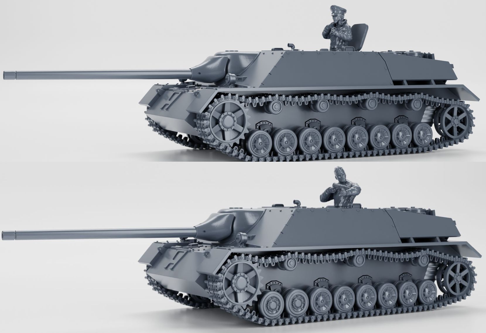 JAGDA年鑑 2003 2004 Jagdpanzer IV/70 (V) Lang (early+late version) + 3 Tankmen
