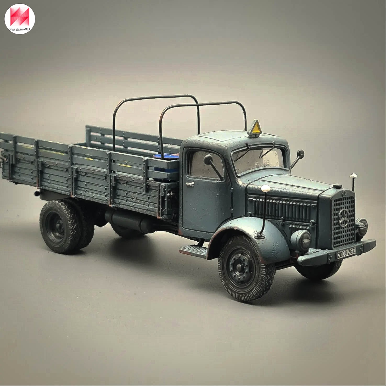 Camion Mercedes L4500 Brekina échelle 1/87 - Modèle Rare 'Gute Lohrer Bier' - Occasion En Boîte
