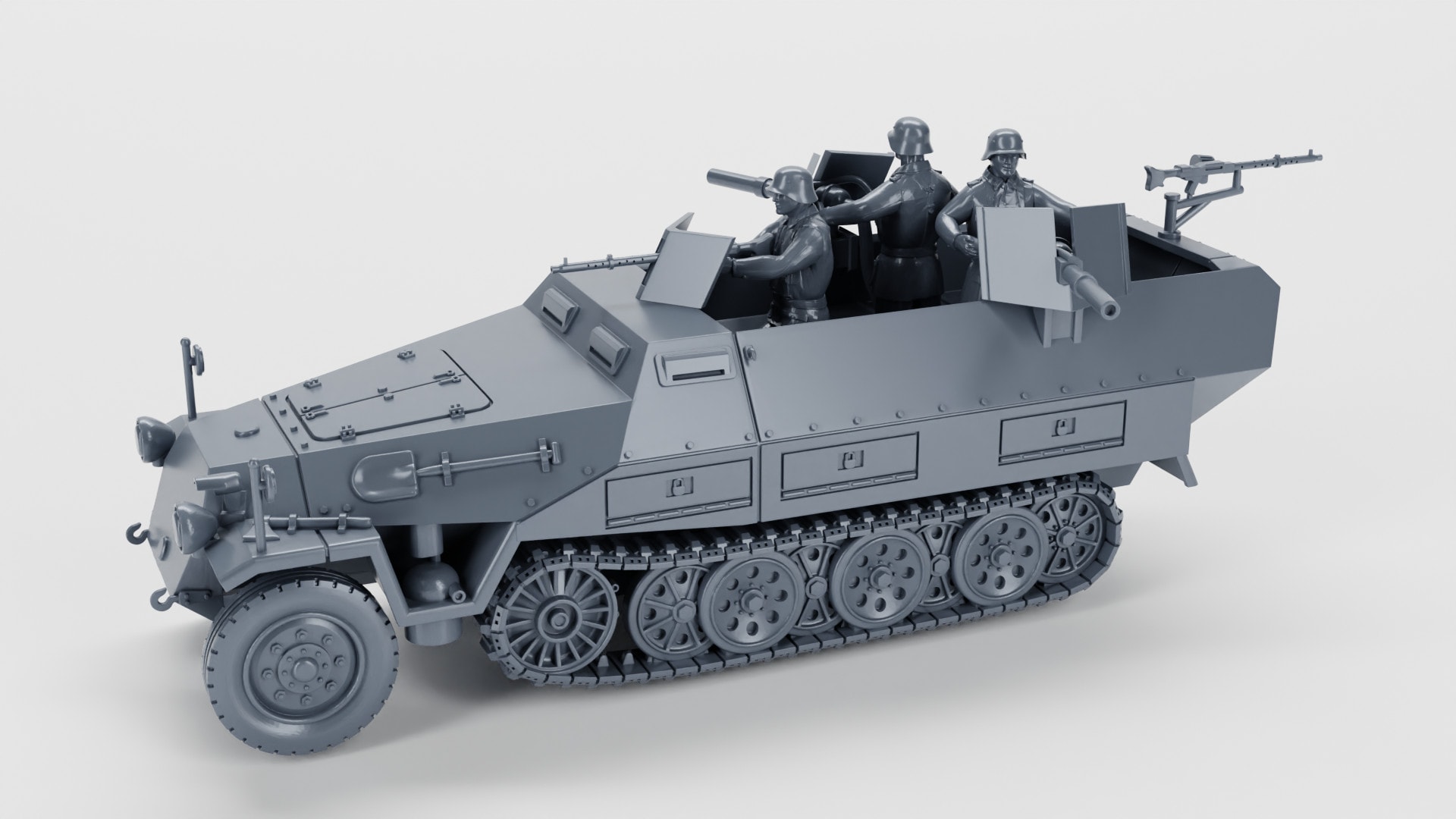 Maquette Dragon 1/35 – Flammpanzerwagen Sd.Kfz 251/16 Ausf.C – Char Allemand, Neuf