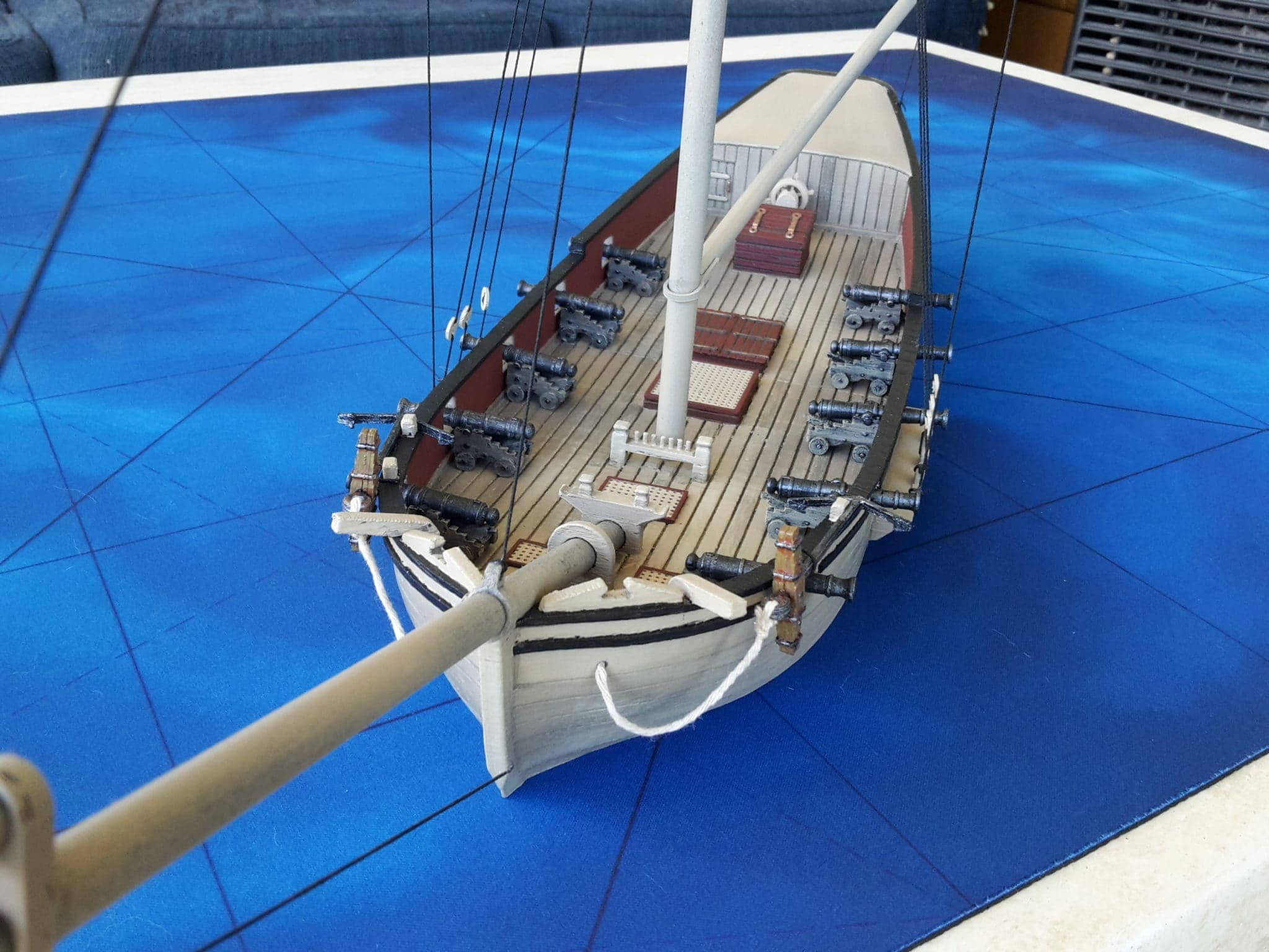 28mm 10 Gun Sloop by Ash and Stone - Wargaming3D